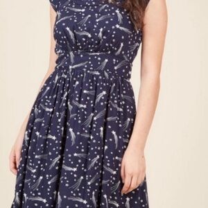 Modcloth Emily and Fin Shooting Stars Dress 2X